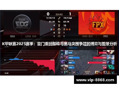 K甲联赛2025赛季：豪门重回巅峰与黑马突围争冠的博弈与前景分析