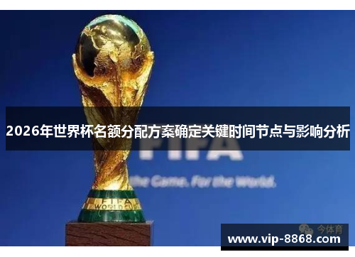 2026年世界杯名额分配方案确定关键时间节点与影响分析 2026年世界杯名额分配方案确定关键时间节点与影响分析